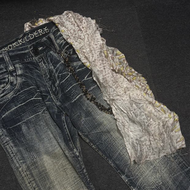 vintage morigirl fairy grunge scarf