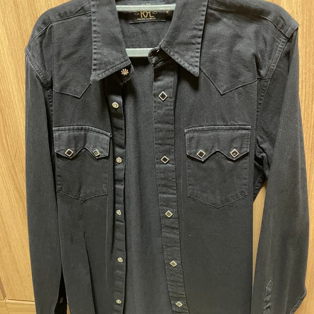RRL 더블알엘 웨스턴셔츠 M