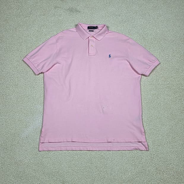 [폴로 랄프로렌] 클래식 핏 스몰 포니 피케 반팔 셔츠 | S00137