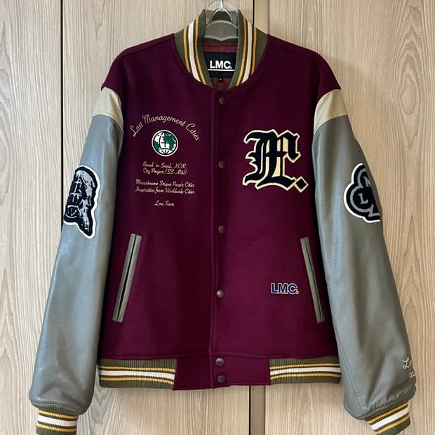 [M] LMC 울 바시티 자켓