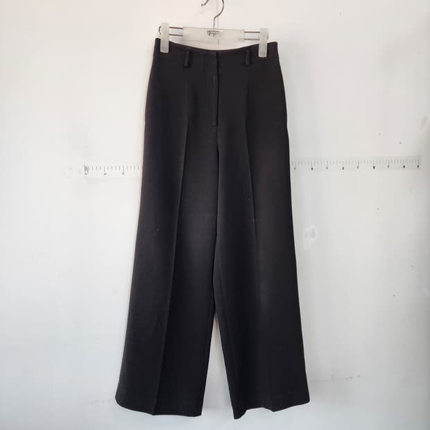 잇미샤 블랙 와이드 슬랙스