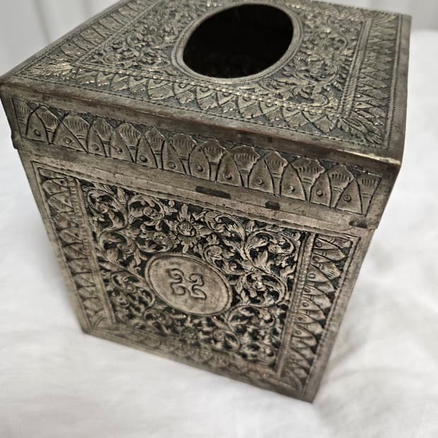 앤틱 티슈케이스