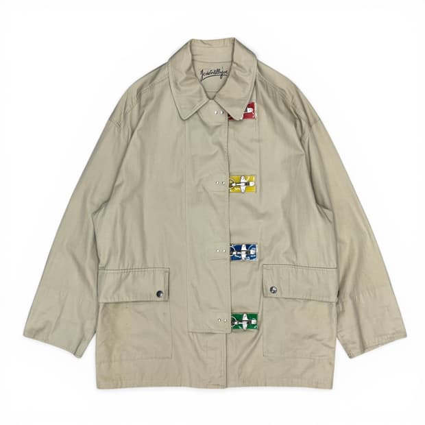 90's 장 샤를 드 카스텔바작 파이어맨 코트