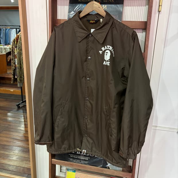 J57 올드 베이프 컬리지 코치자켓