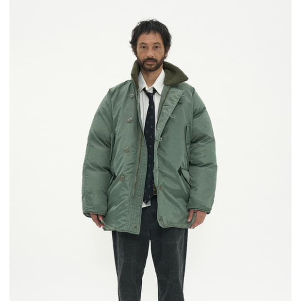 파르티멘토 1950 N3B 밀리터리 파카 라지