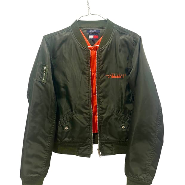 Tommy jeans 여성 항공점퍼 자켓