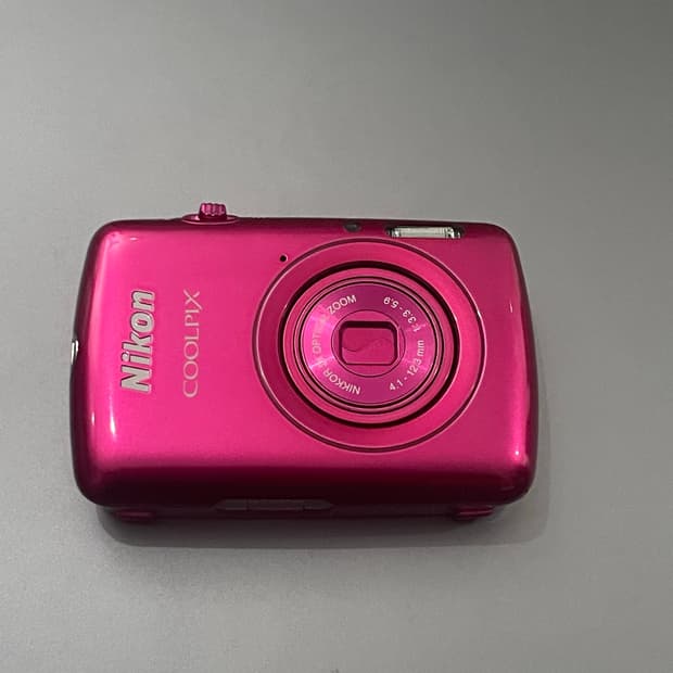 Nikon coolpix s01 핑크 (수리필요)
