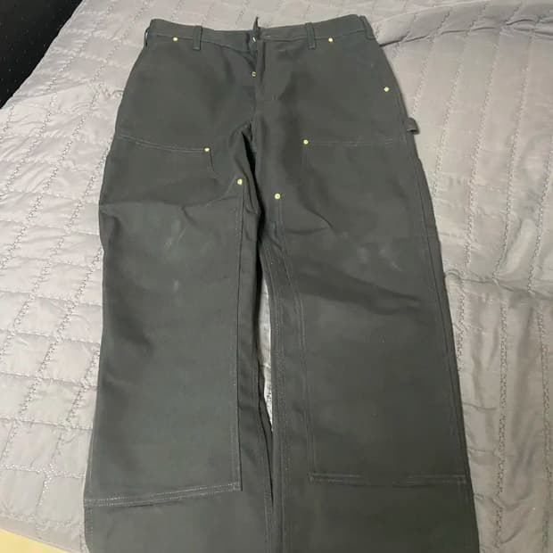 (36 X 34) 칼하트 더블니 블랙 carhartt