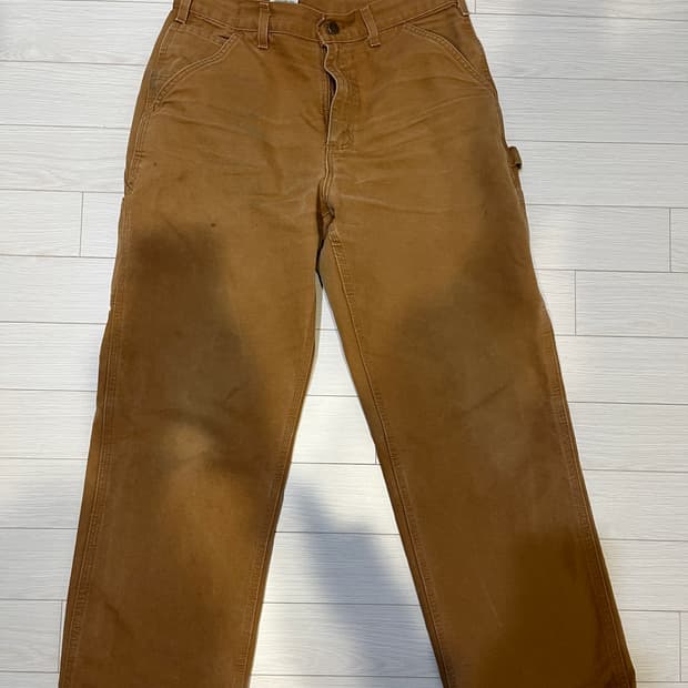 빈티지 칼하트 싱글니 카펜터 팬츠 b11 31x30