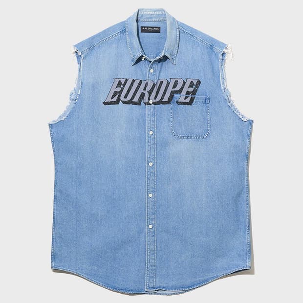 BALENCIAGA denim vest