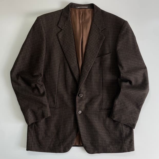 Ermenegildo Zegna  에르메네질도 제냐 캐시미어 체크 블레이