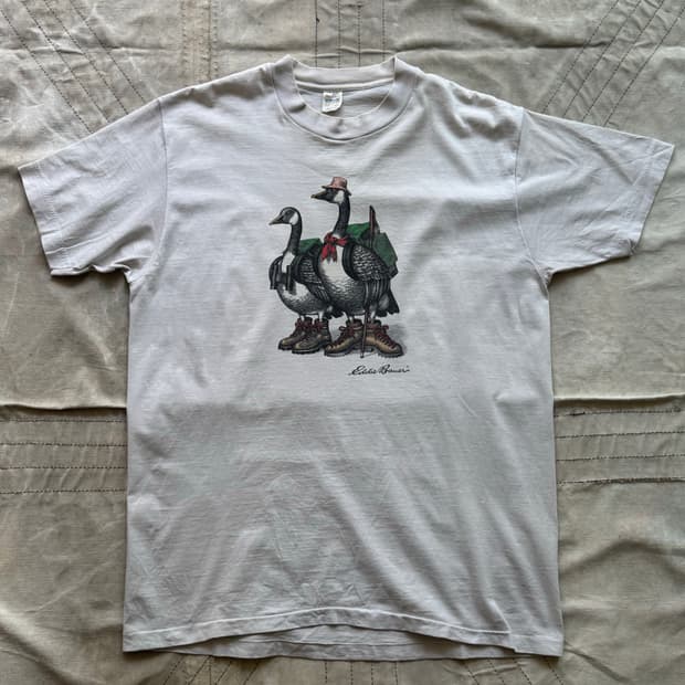 80s Eddie Bauer Print T shirt