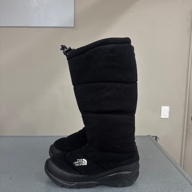 노스페이스 플리스 롱부츠 240