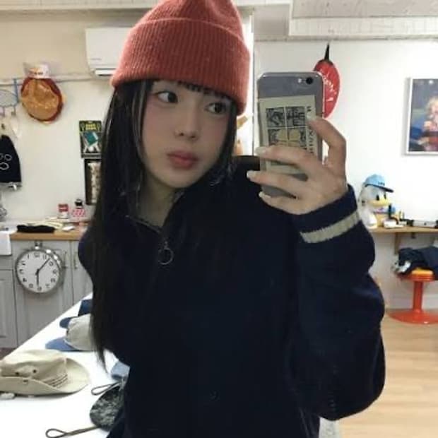 🖤 YMC 라지 립 비니 (남녀 공용)