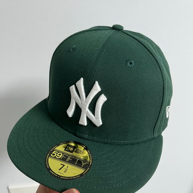  뉴에라 59FIFTY NY 양키스 다크 그린 7 1/2