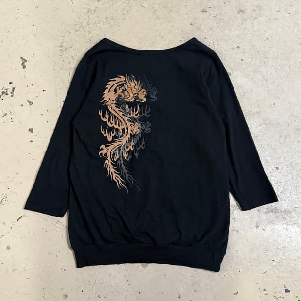 Algonquins back dragon point cardigan