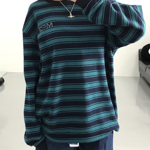 McGREGOR Striped Knit Long Sleeve