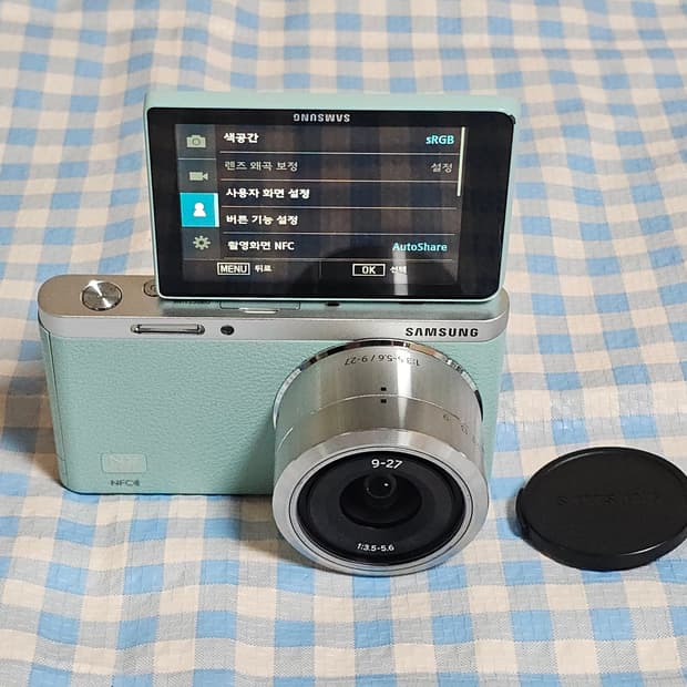 삼성 NX 미니 미러리스 카메라