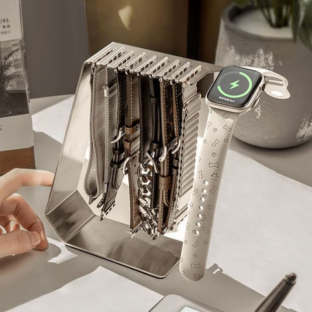 애플워치 충전 및 스트랩 거치대