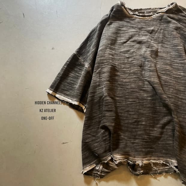 KZ ATELIER Destroyed One-off T-Shirt