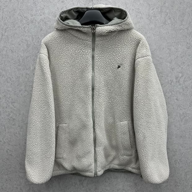 105 휠라 남자 양면 리버서블 뽀글이 점퍼