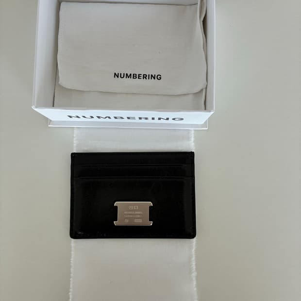 넘버링 카드지갑