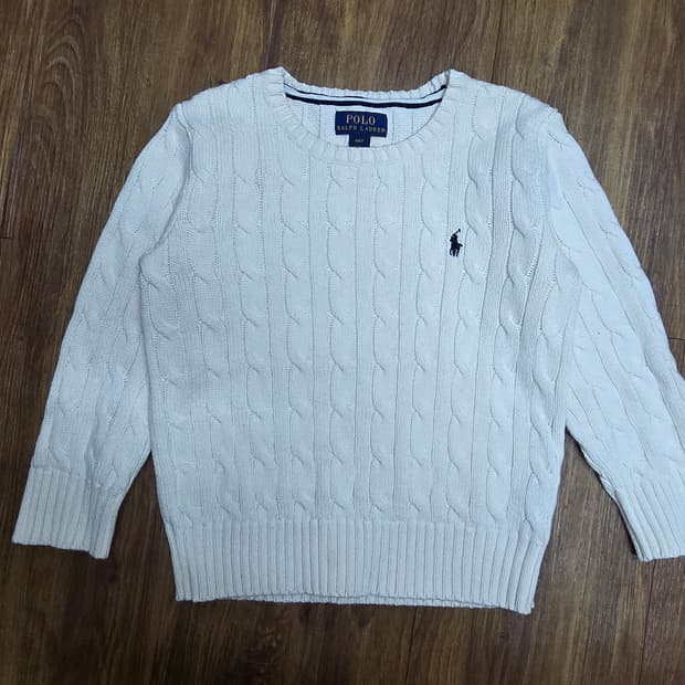 폴로 아동 니트