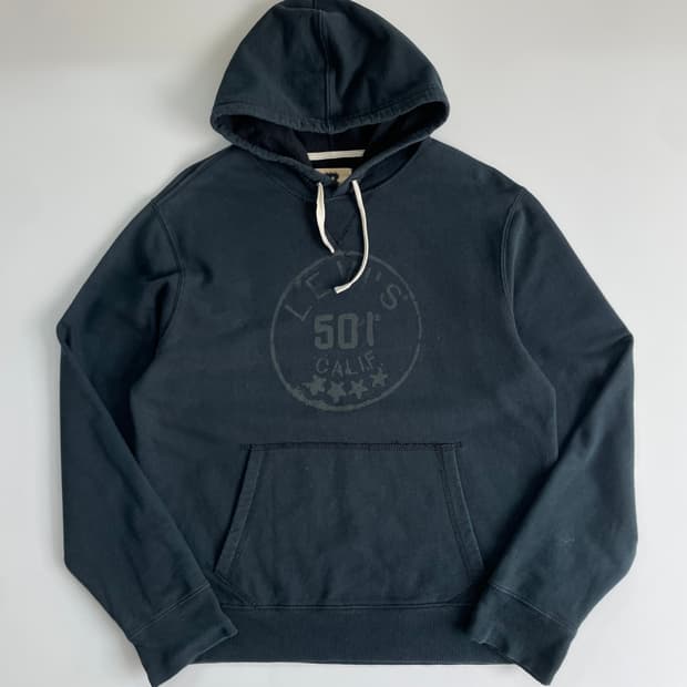 Levis  리바이스 501 빈티지 프린팅 후드티