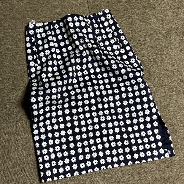 빈티지 꽃무늬 치마  