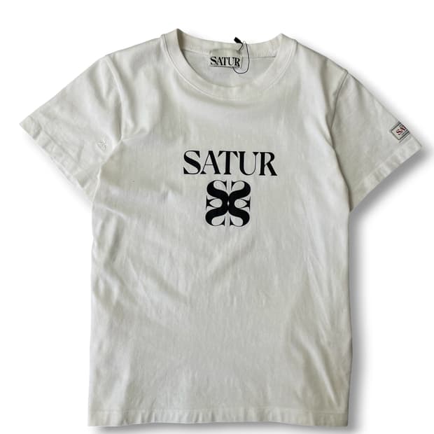 세터 클래식 로고 화이트 반팔티셔츠 XS