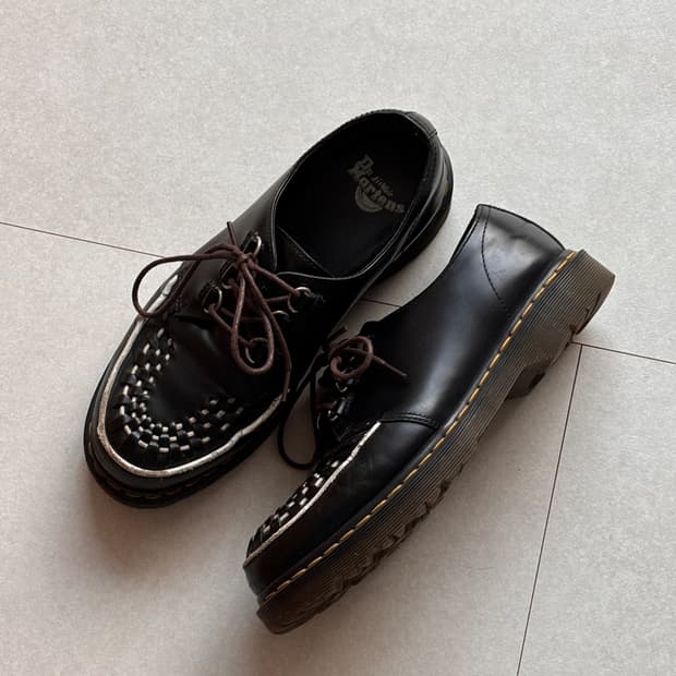 Dr. Martens RAMSEY-Woven Leather Creeper