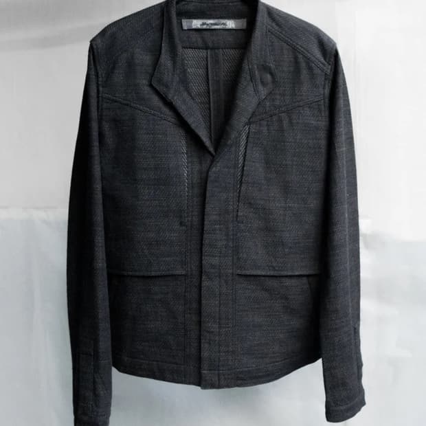 Blackmerle Collarless jacket