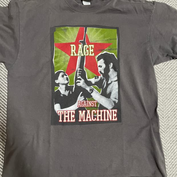 rage against the machine ratm 빈티지 밴드티