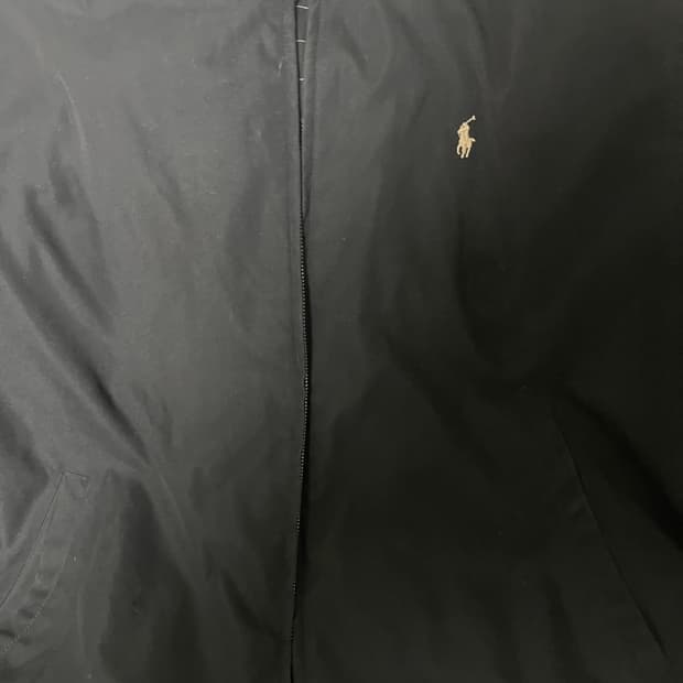 폴로 폴리쉘 자켓 블랙