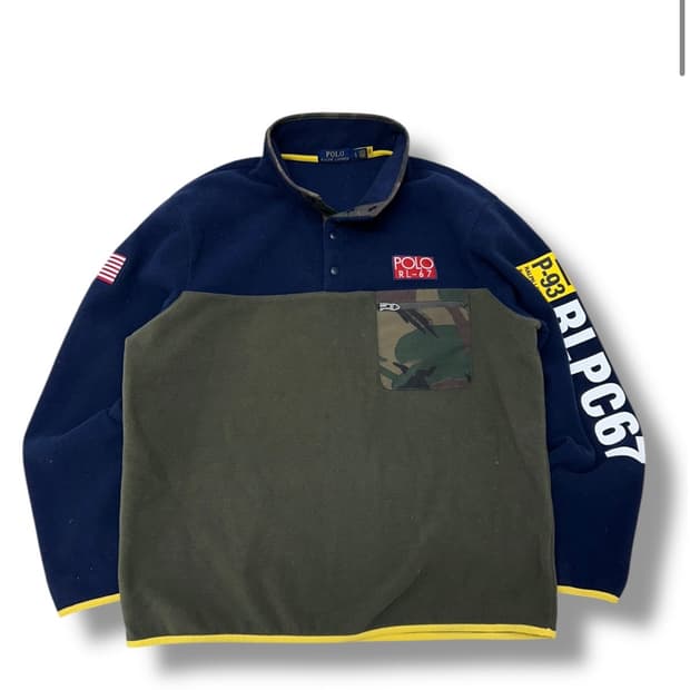 폴로 랄프로렌 하이테크 RL-67 플리스 풀오버