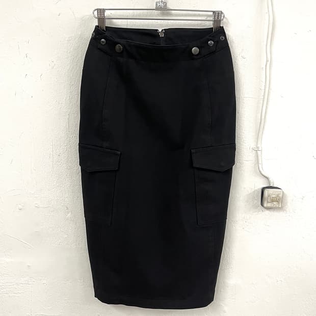 프라다 스포츠 1999 유틸리티 밀리터리 스커트