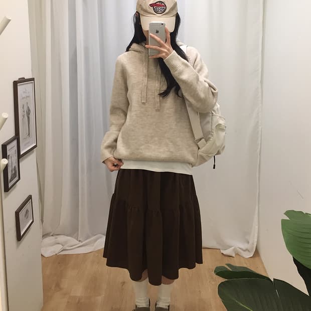 Women's Vintage Hood Knit 100