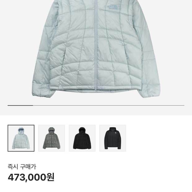 노스페이스 웨이브 LT 온 자켓 라이트 블루 - 25FW