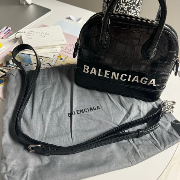 발렌시아가 빌탑 토트백