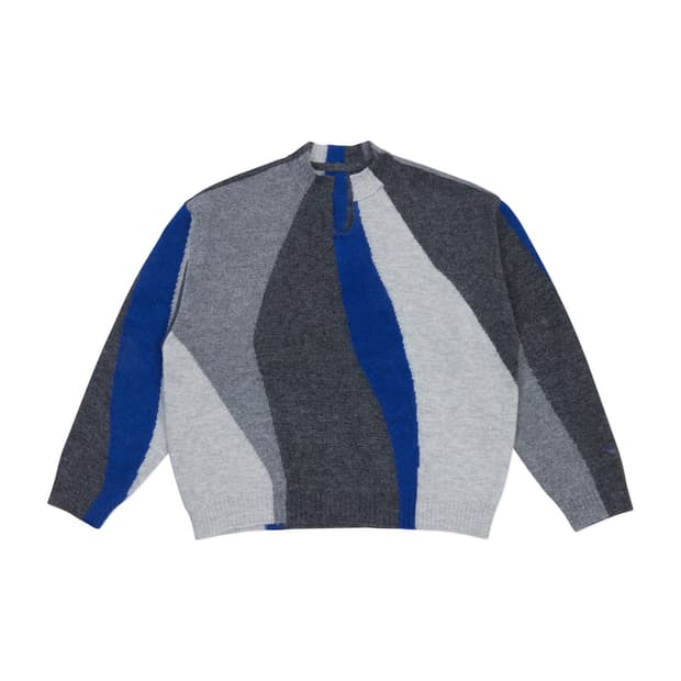 아더에러 23fw Batia 니트 블루 XL