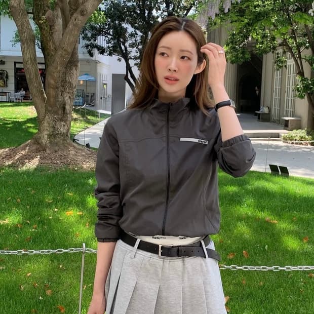 프랜틱서비스 에센셜 레더 벨트 (새상품) 차정원 착용