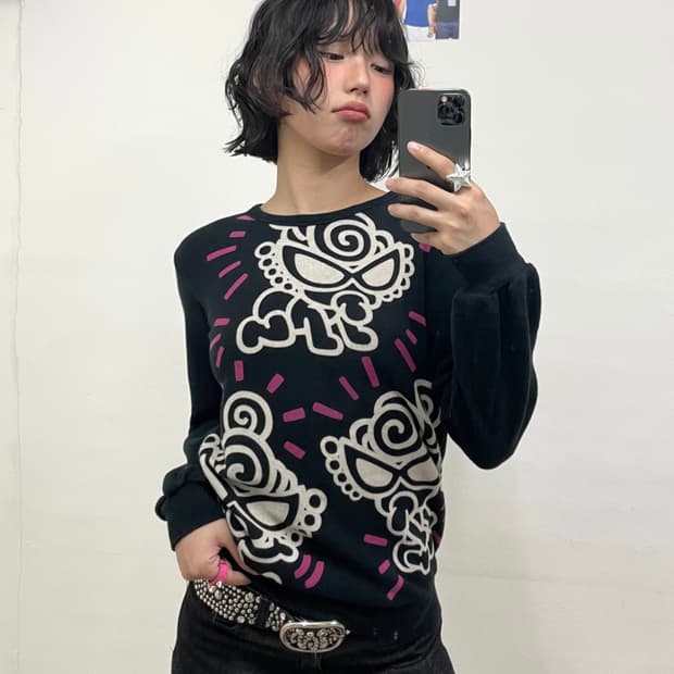 hysterical mini-star knitwear