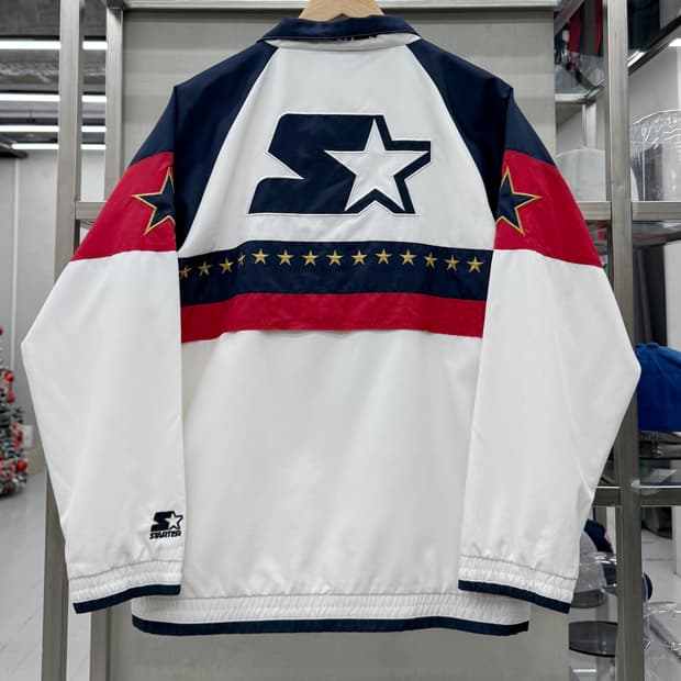 스타터 USA 블랙 라벨 나일론쉘 자켓