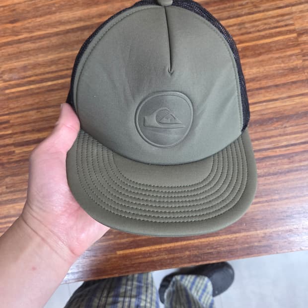 퀵실버 메쉬 트러커 모자 프리 