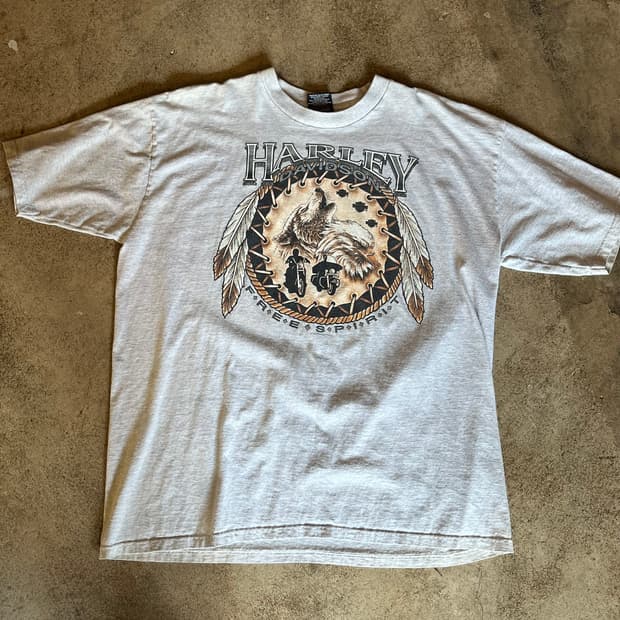 90년대 할리데이비슨 티셔츠