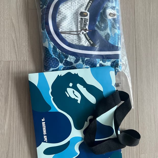 bape camo tanktop XL