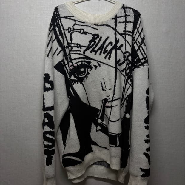 Kakazy X NANA 스웨터니트 XL