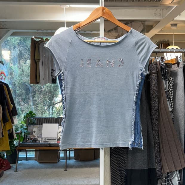 Max&co 데님 레이어드 탑