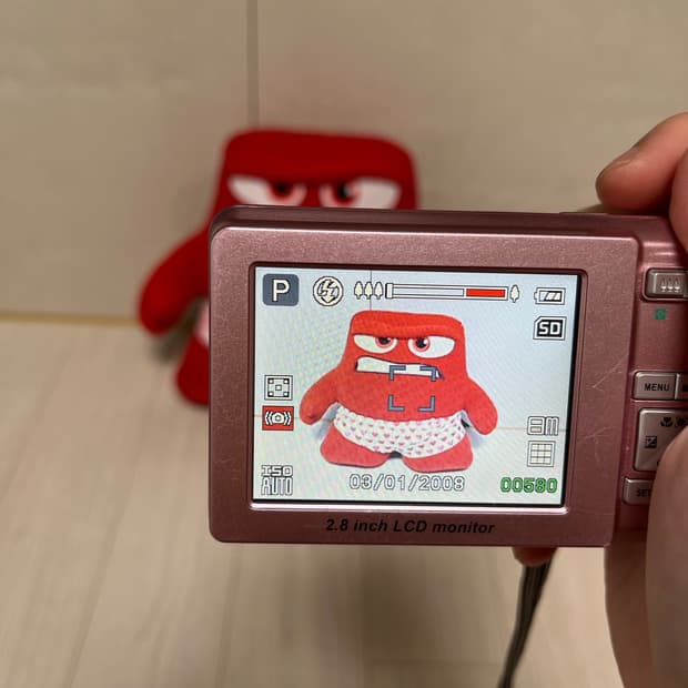 sanyo  s880 산요 카메라 핑크