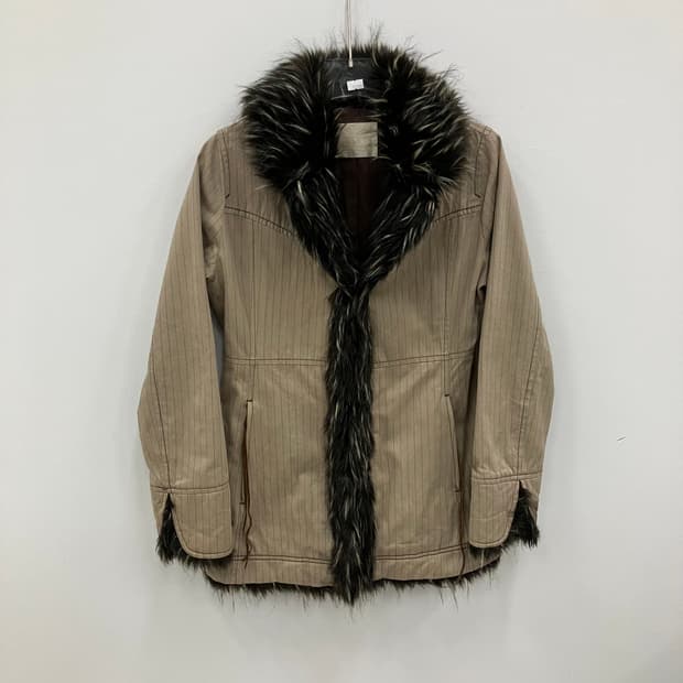 리바이스 퍼 트리밍 코트 자켓 M